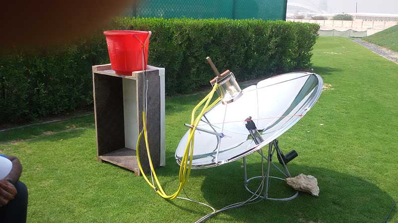 Hybrid Solar Light Project For A COmpany At Qatar Project By Compu Drive System