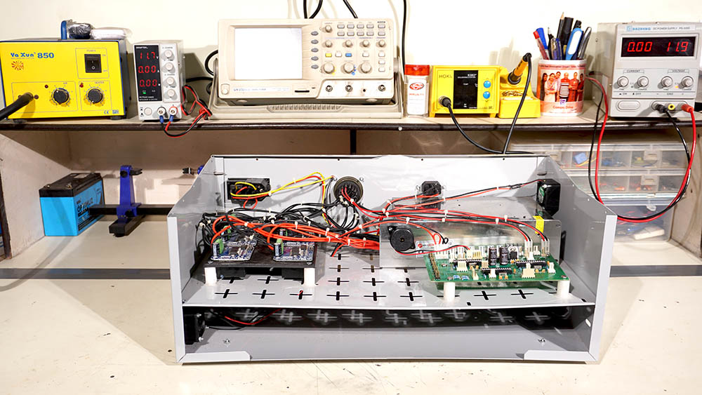 Testing Of Control Panel Of A Robot