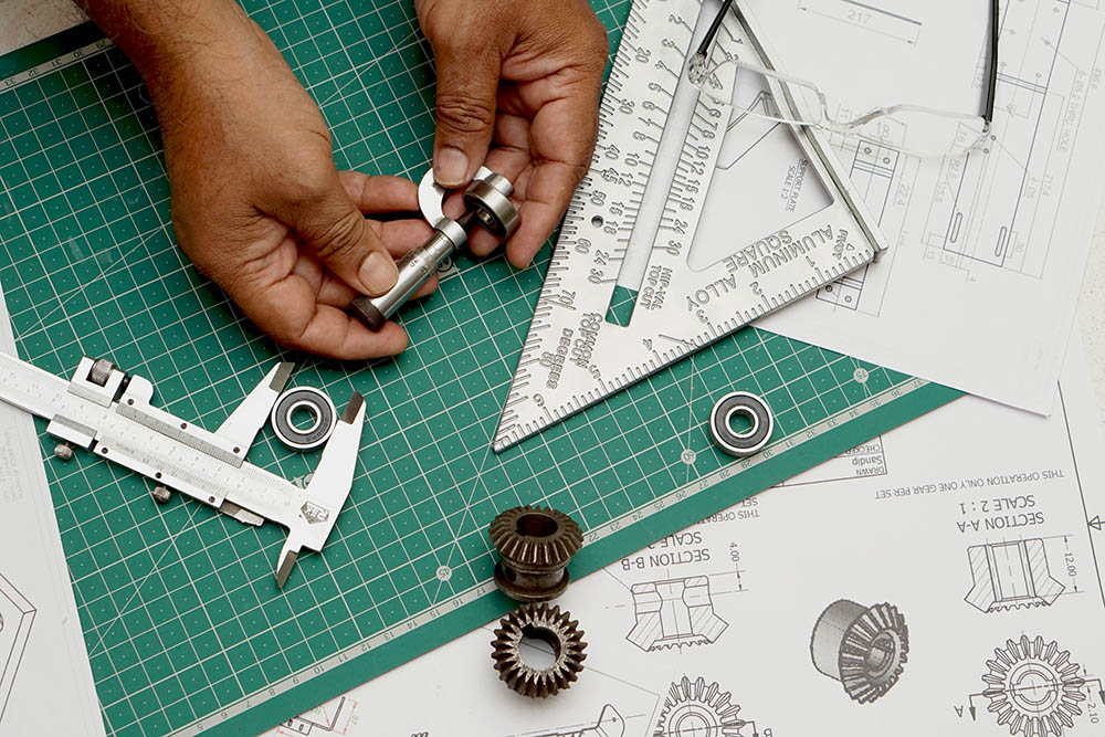 Industrial Drawing and Design for prototyping model